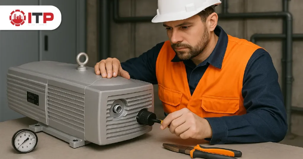 The maintenance of vacuum pump: ...